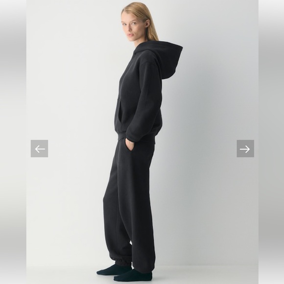 Aritzia The Group Babaton Zadie Hoodie Black size Small - Picture 4 of 16